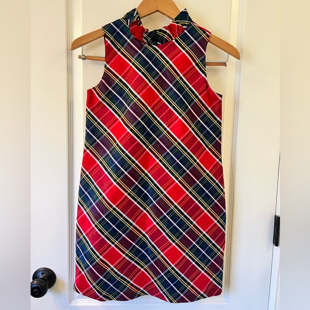 Crown & Ivy plaid shift dress kids’ size 16